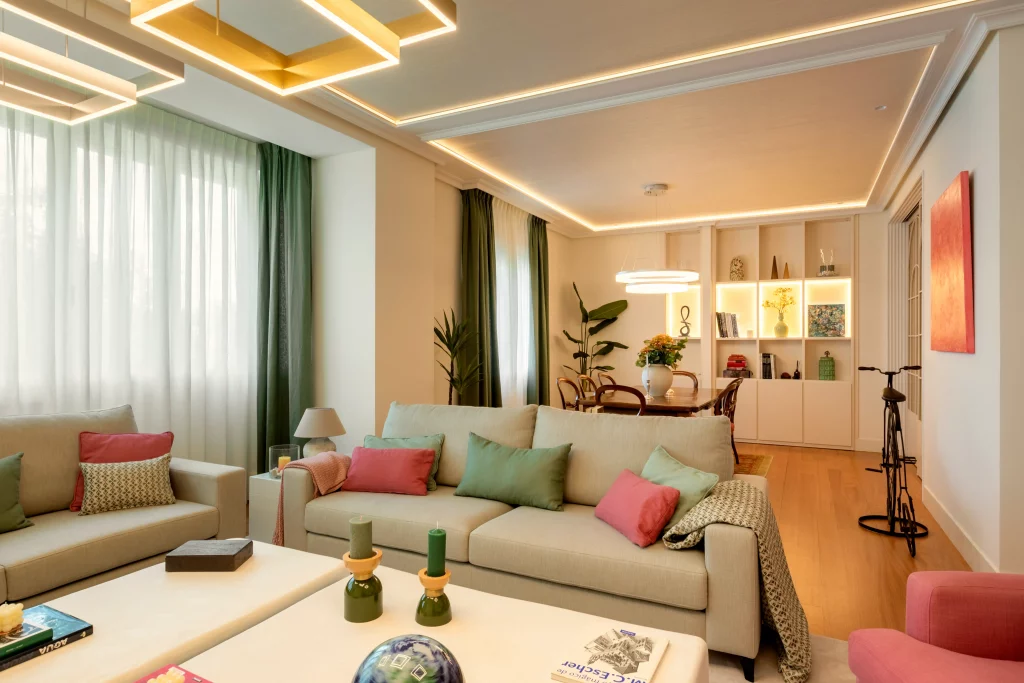 Diseño interior en vivienda en Madrid